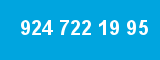 924 722 19 95 924 722 19 95